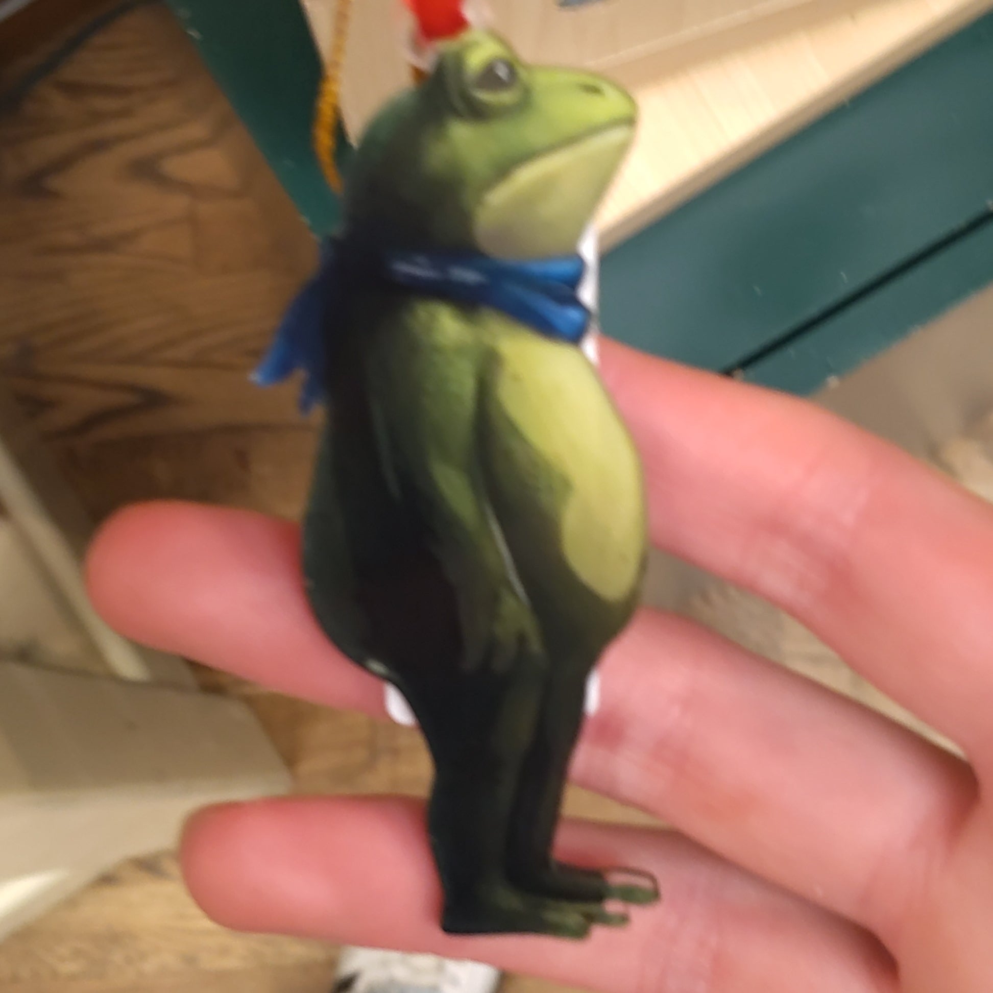 Portland Frog Acrylic Ornament ,political ,freedom frog