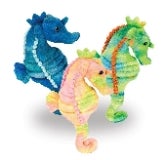 Wild Republic 10" Cuddlekins Seahorse Soft Toy