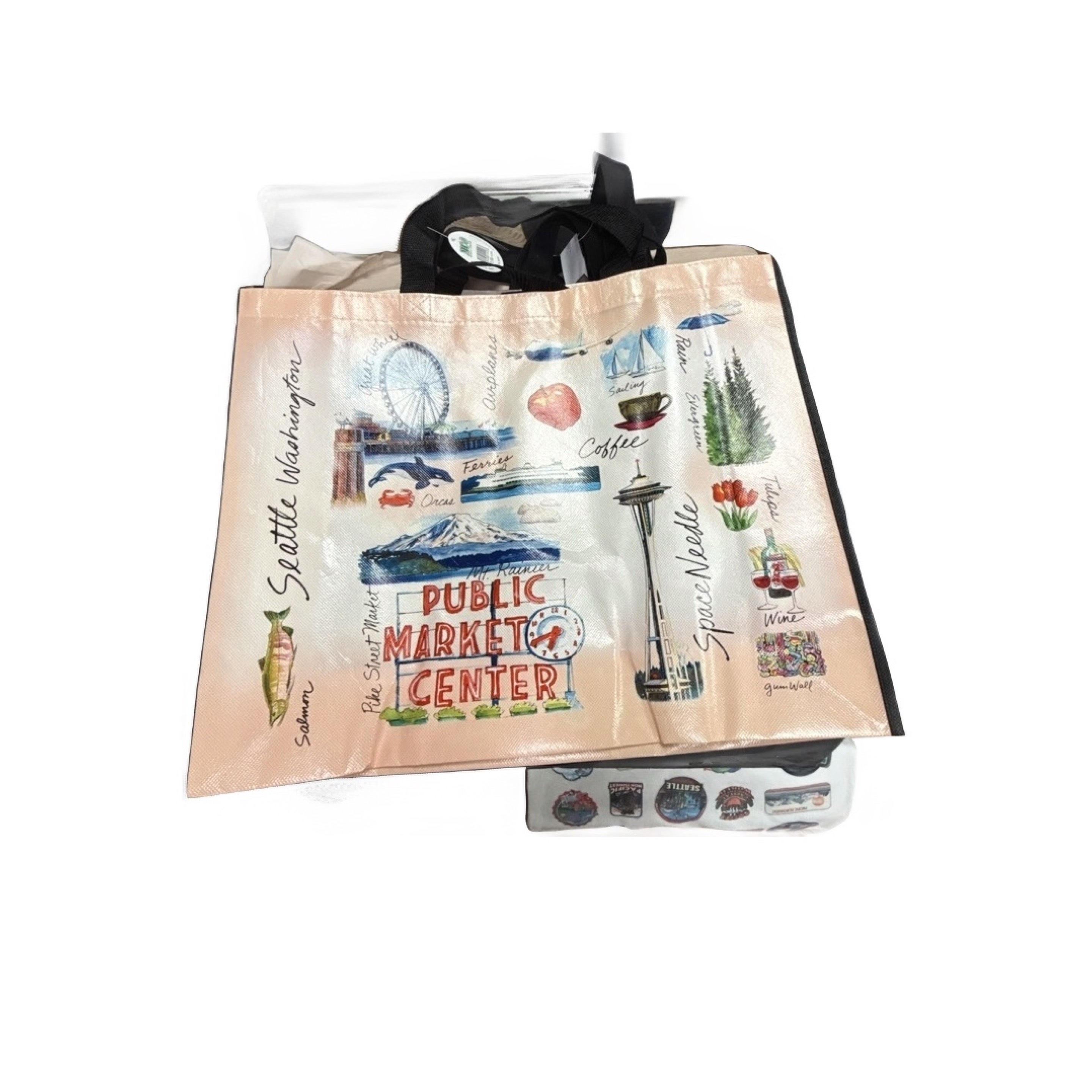 41240 SEA icons recycle bag