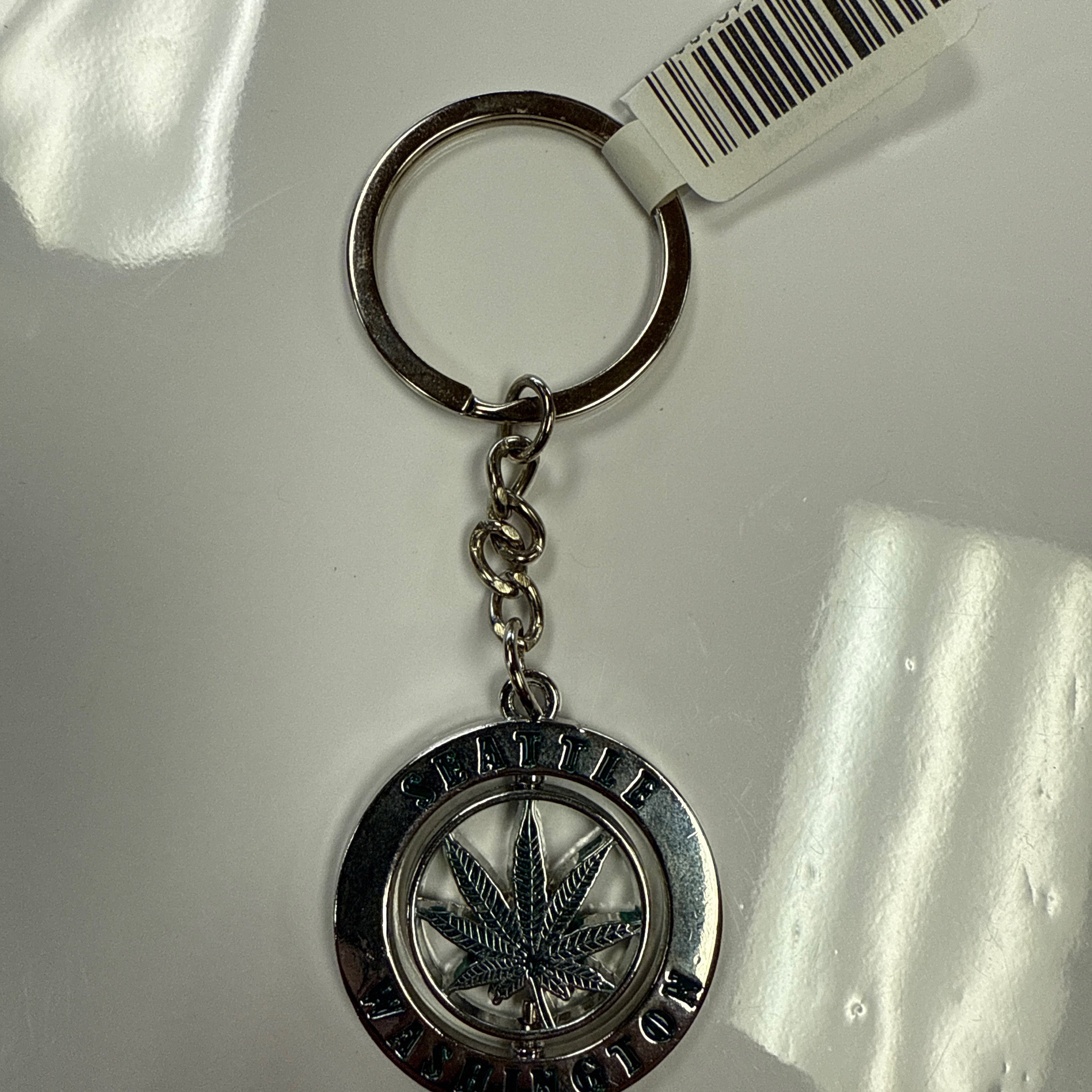 11213 SEA Greenleaf Nickel Metal Rnd Spin Kc