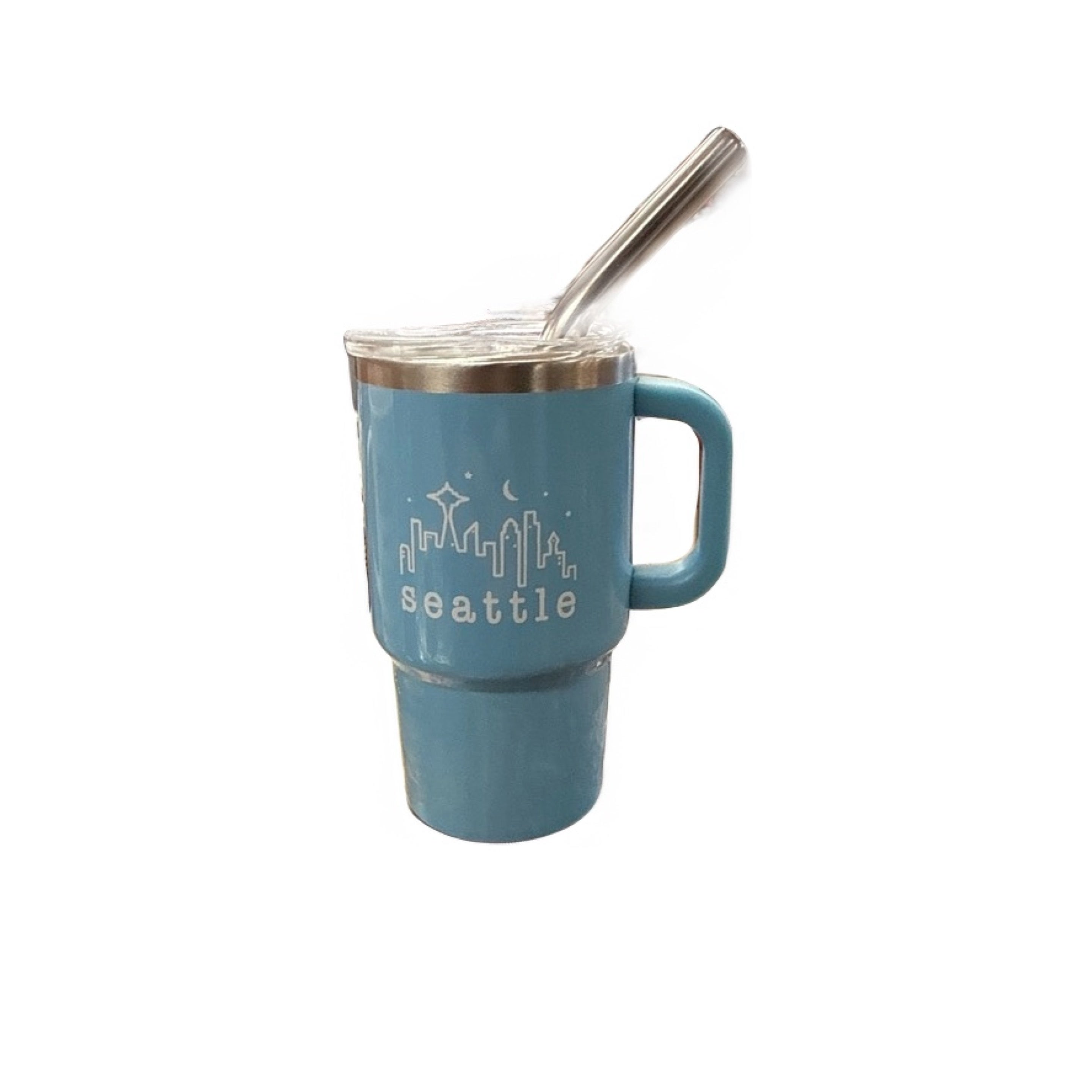 30378 SEA Light Blue Mini SS Tumbler