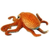 Orange Octopus 15"