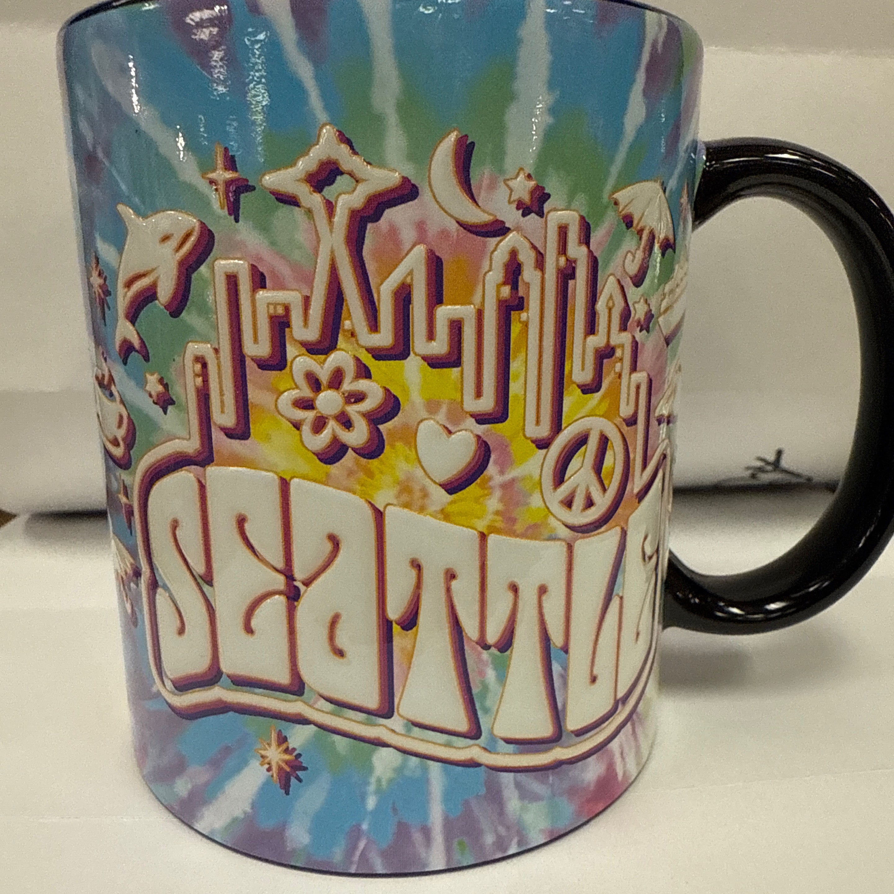 30286 tie dye Turkish mug 11 Oz