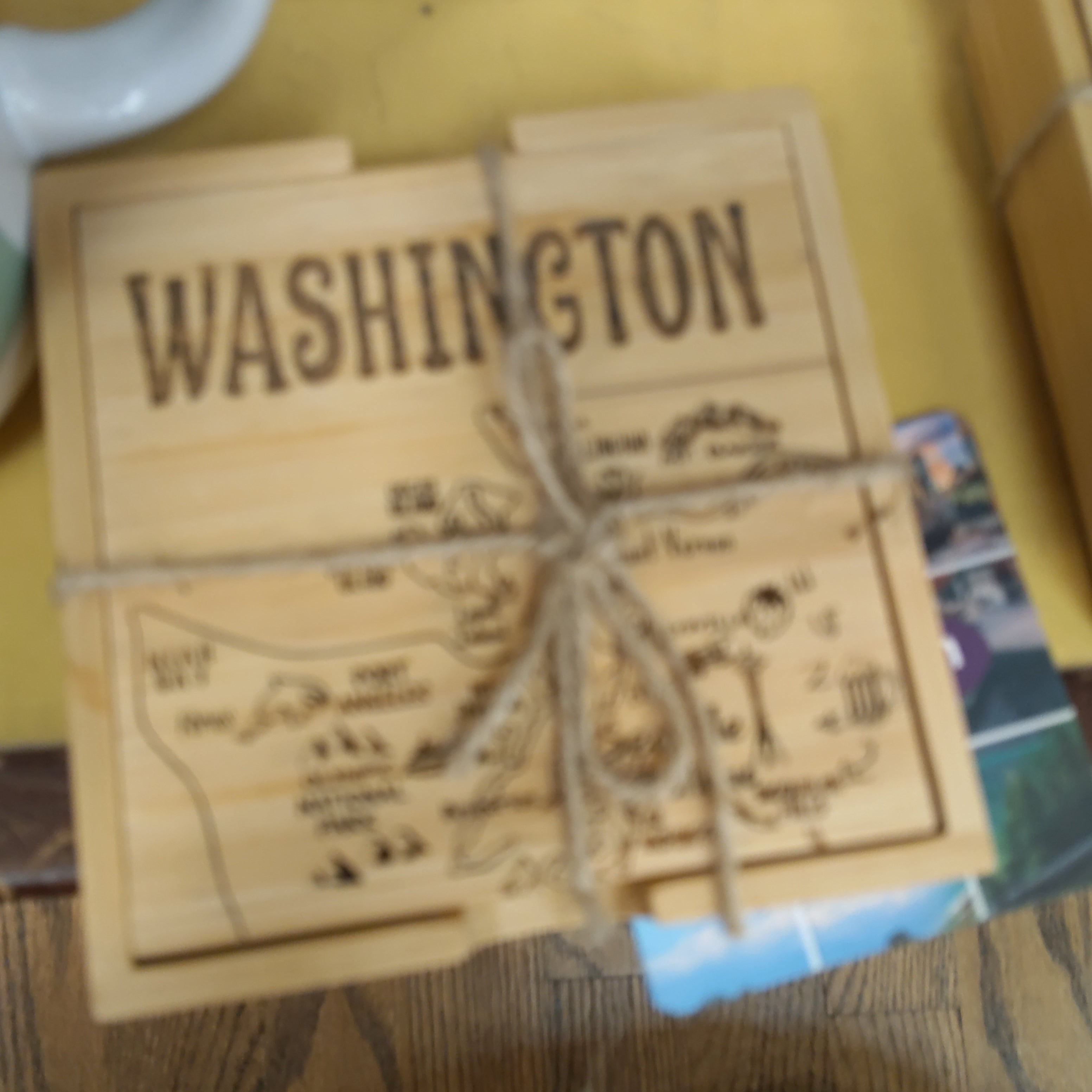 Wa Coaster Set / Puzzle Bamboo
