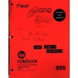 Journals by Kurt Cobain