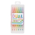 Ooly Dual Liner Double-Ended Neon Highlighters