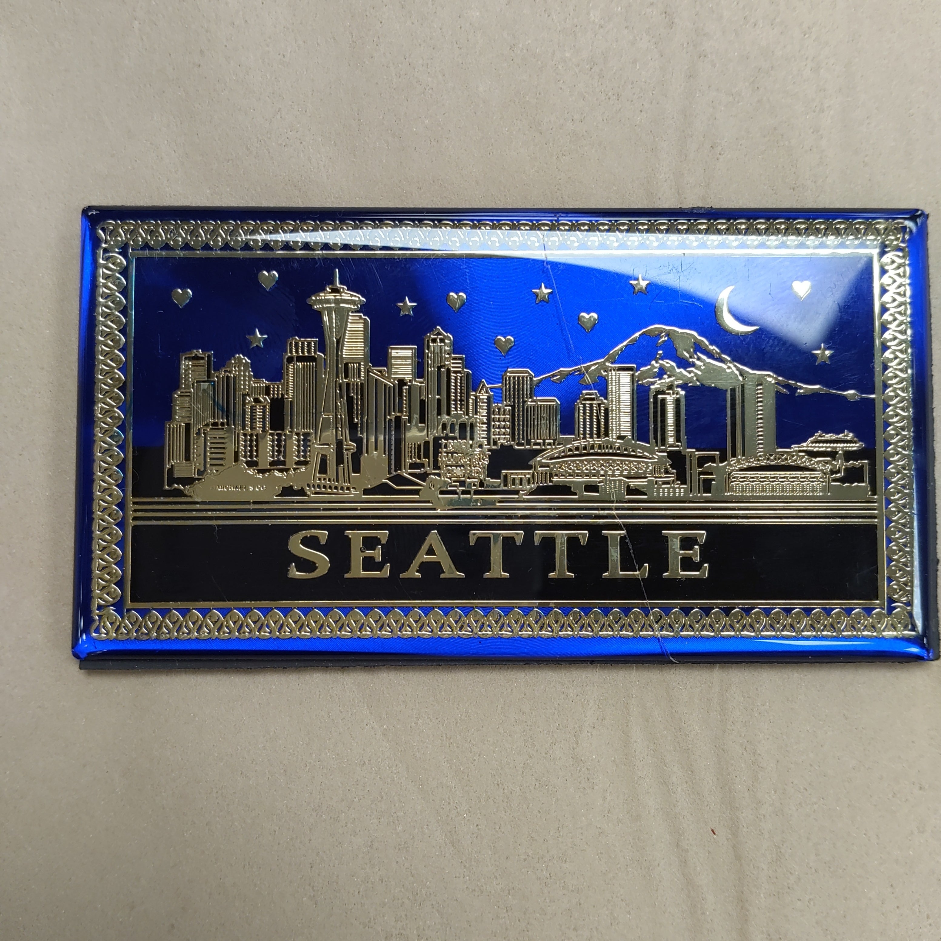 22250 SEA Starry/sunset Magnet Rect Magnet