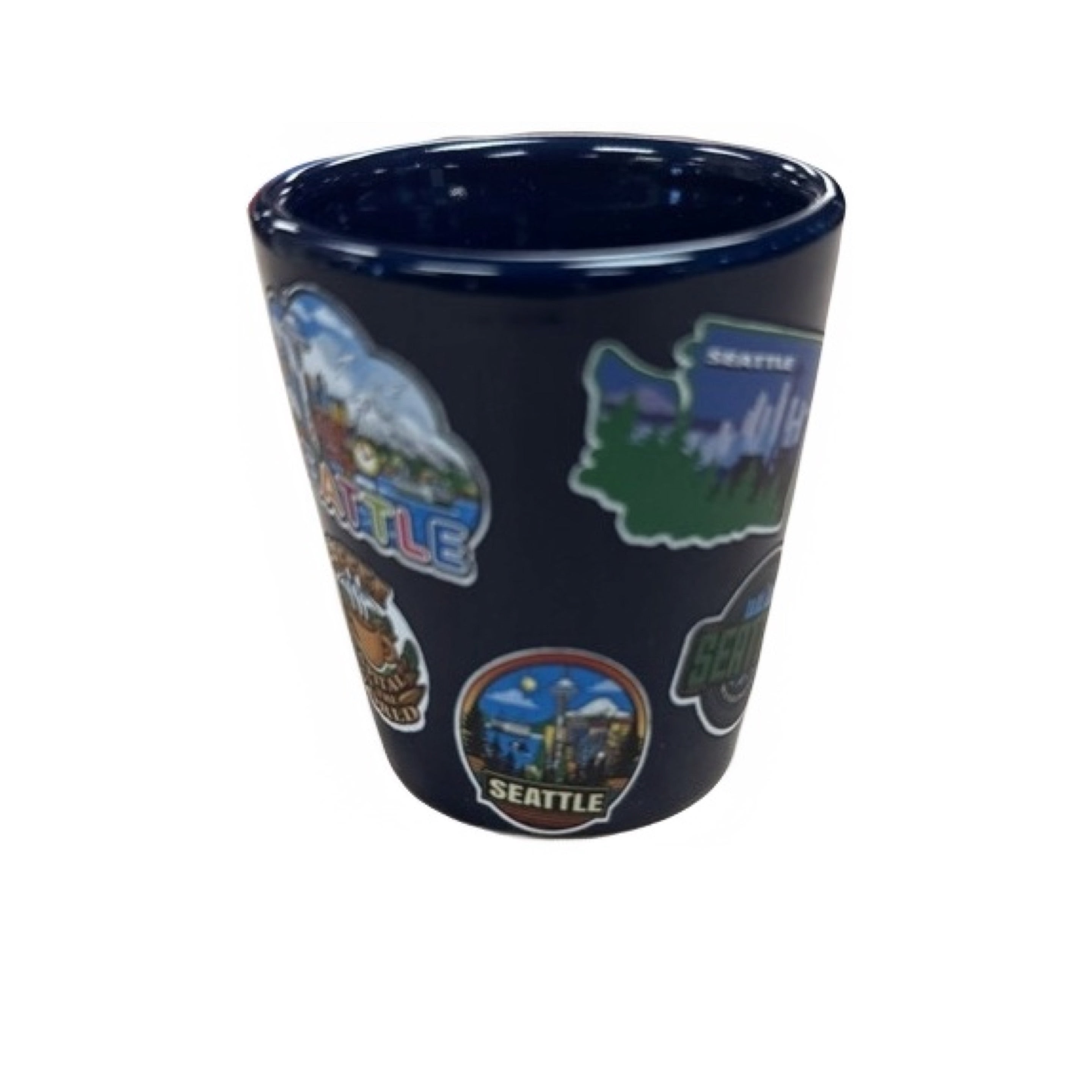 30393 SEA STICKER 3.5OZ SHOT CUP