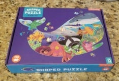 Ocean Life 300 Piece Shaped Scene Puzzle