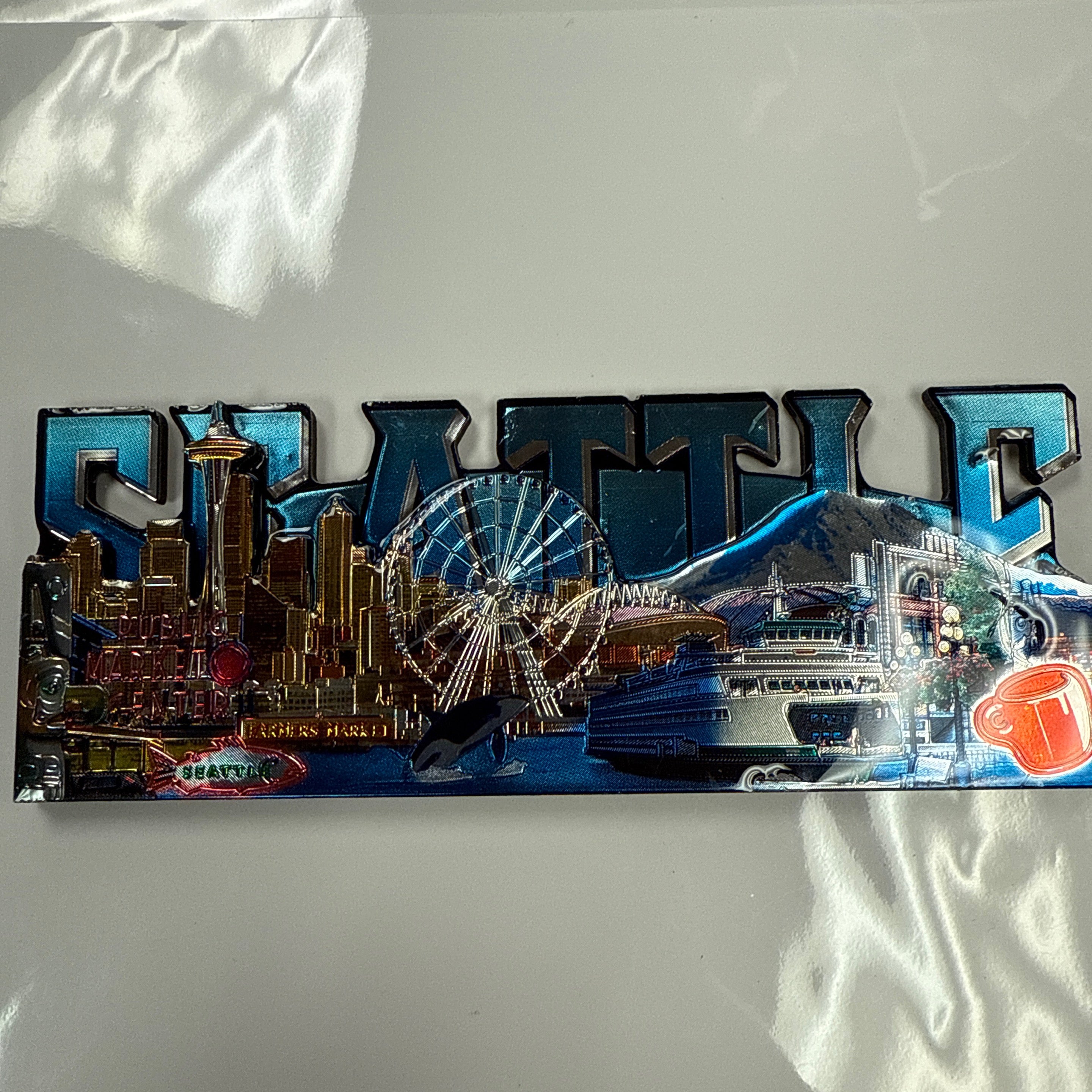 21028 Sea Skyline Layered Magnet