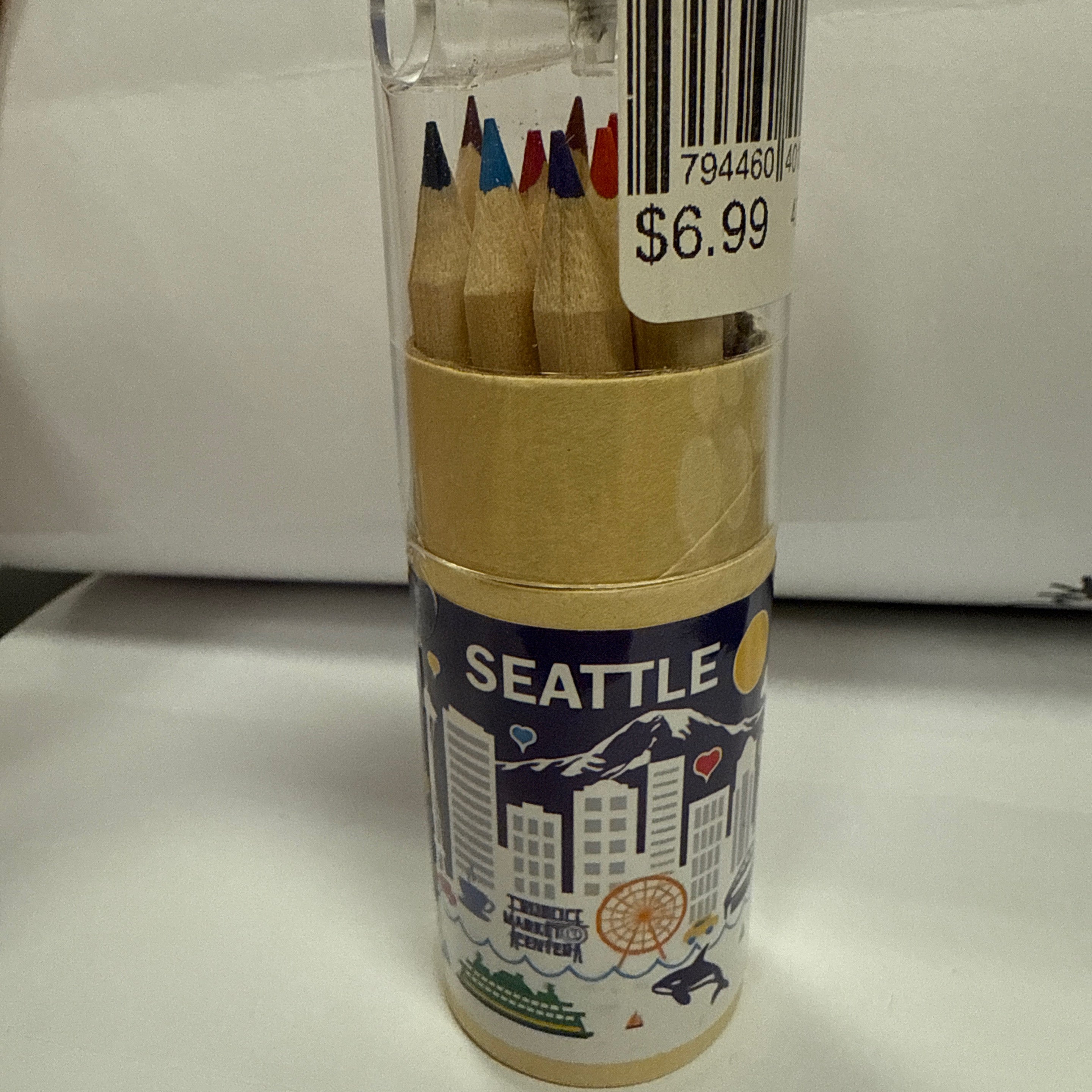 40168 Sea MIDNIGHT RND TUBE CASES W/ SHARPENER