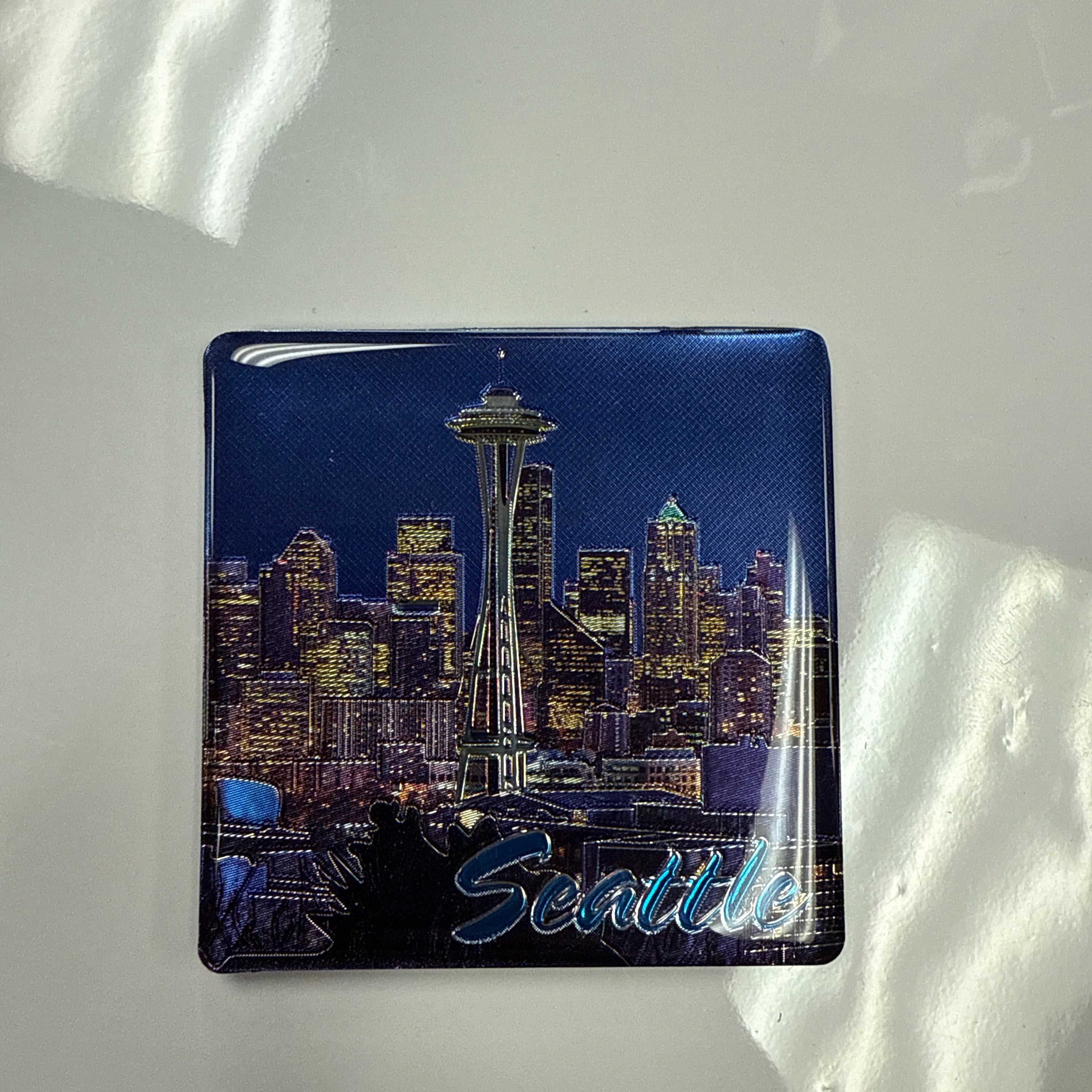 22311 Sea nite skyline epoxy sheen sml magnet