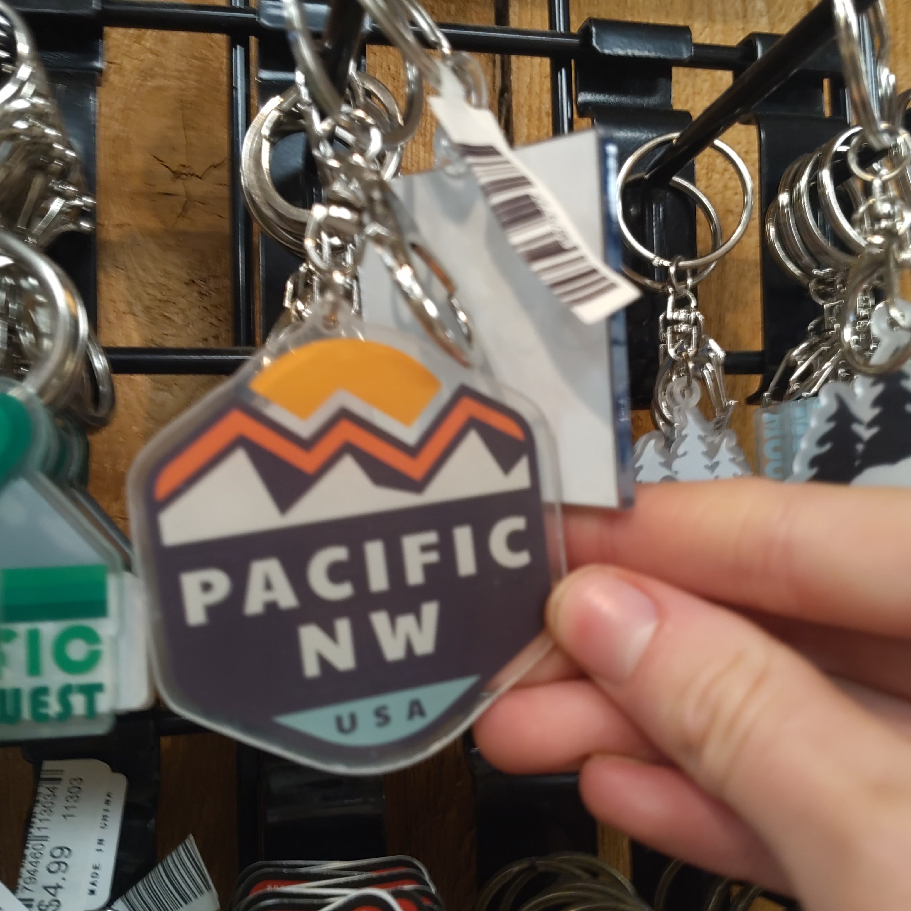 Seattle twilight keychain
