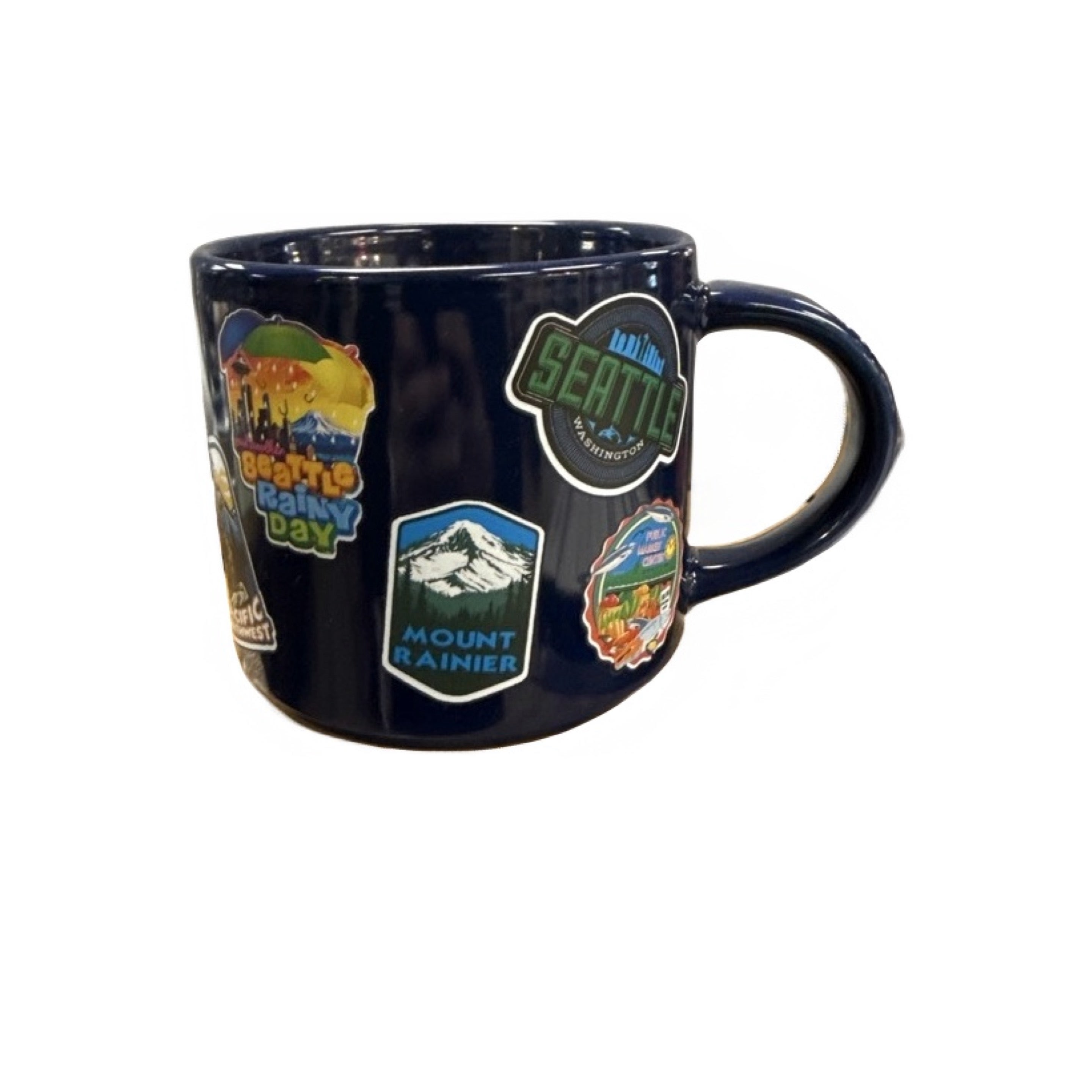 30394 SEA STICKER 14 OZ STOUT MUG