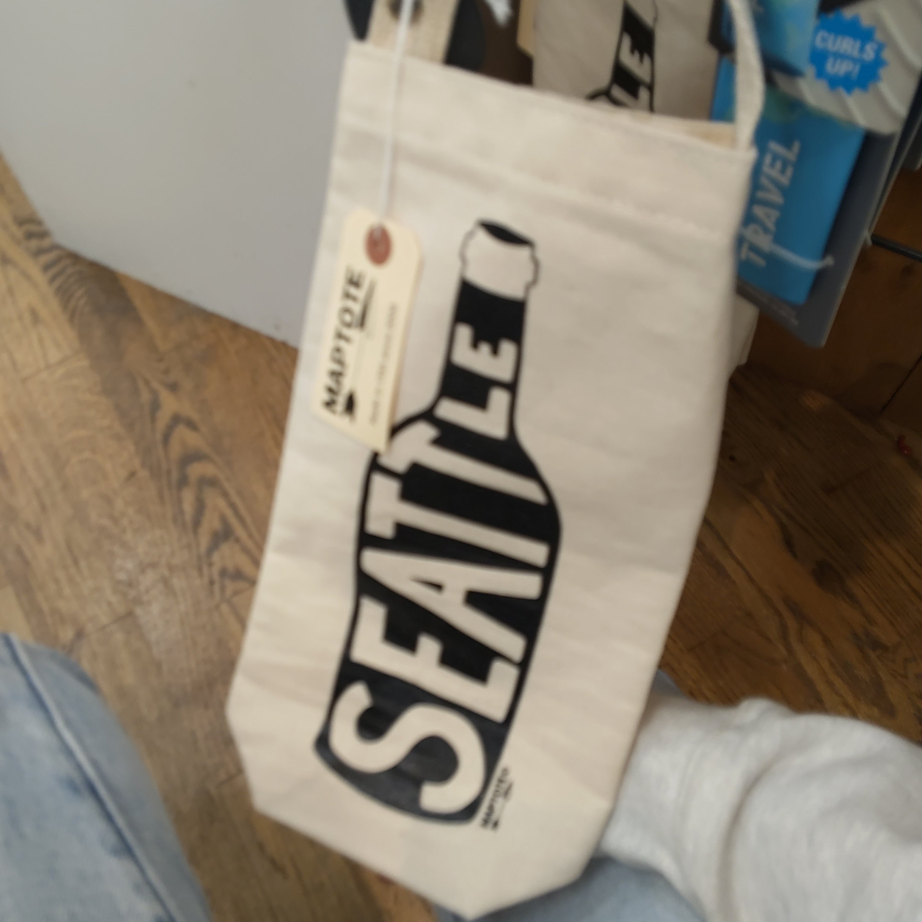 Seattle Wine tote bag