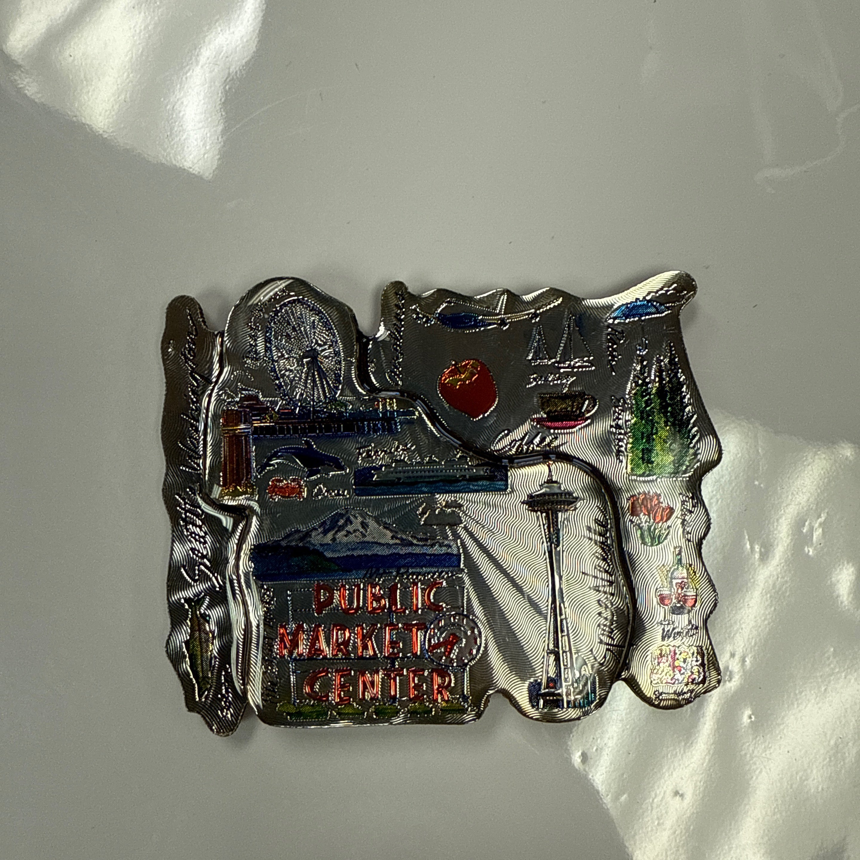 22339 Sea Icons #D Mdf Magnet
