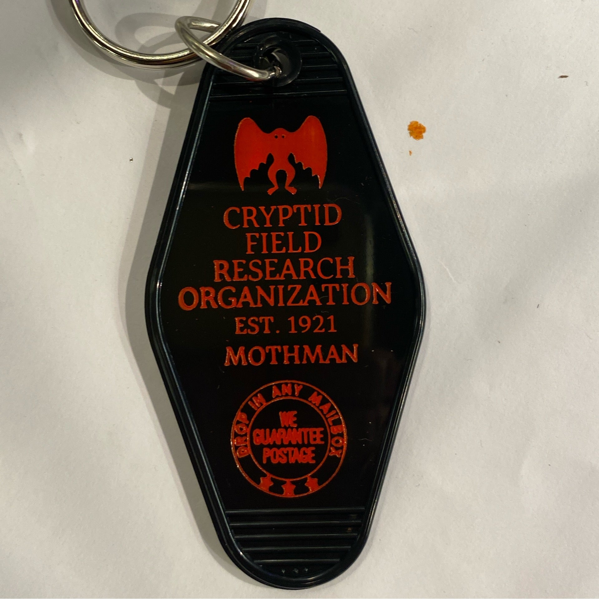 Motel Key Fob / cryptids