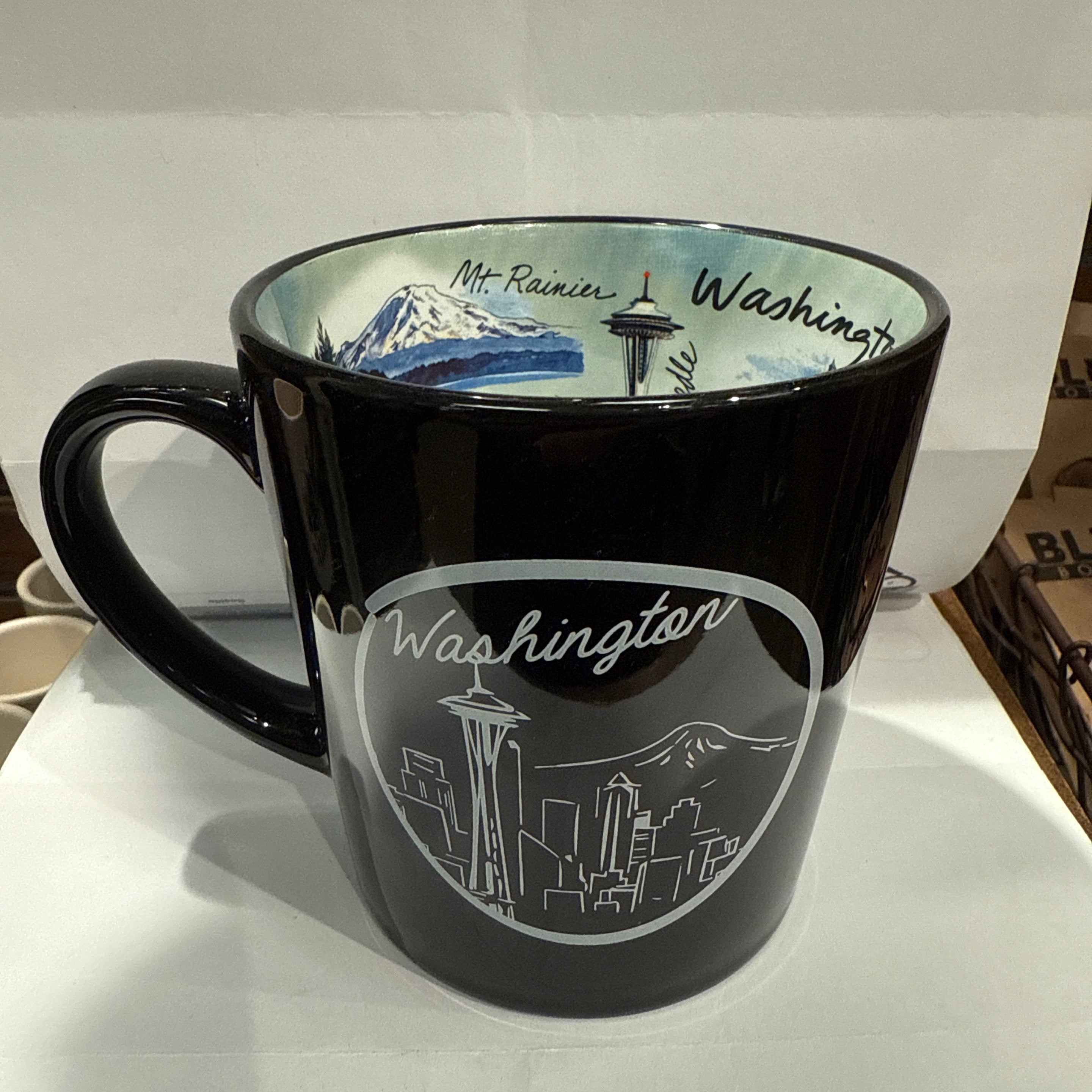 30257 Icons Black Mug 16Oz