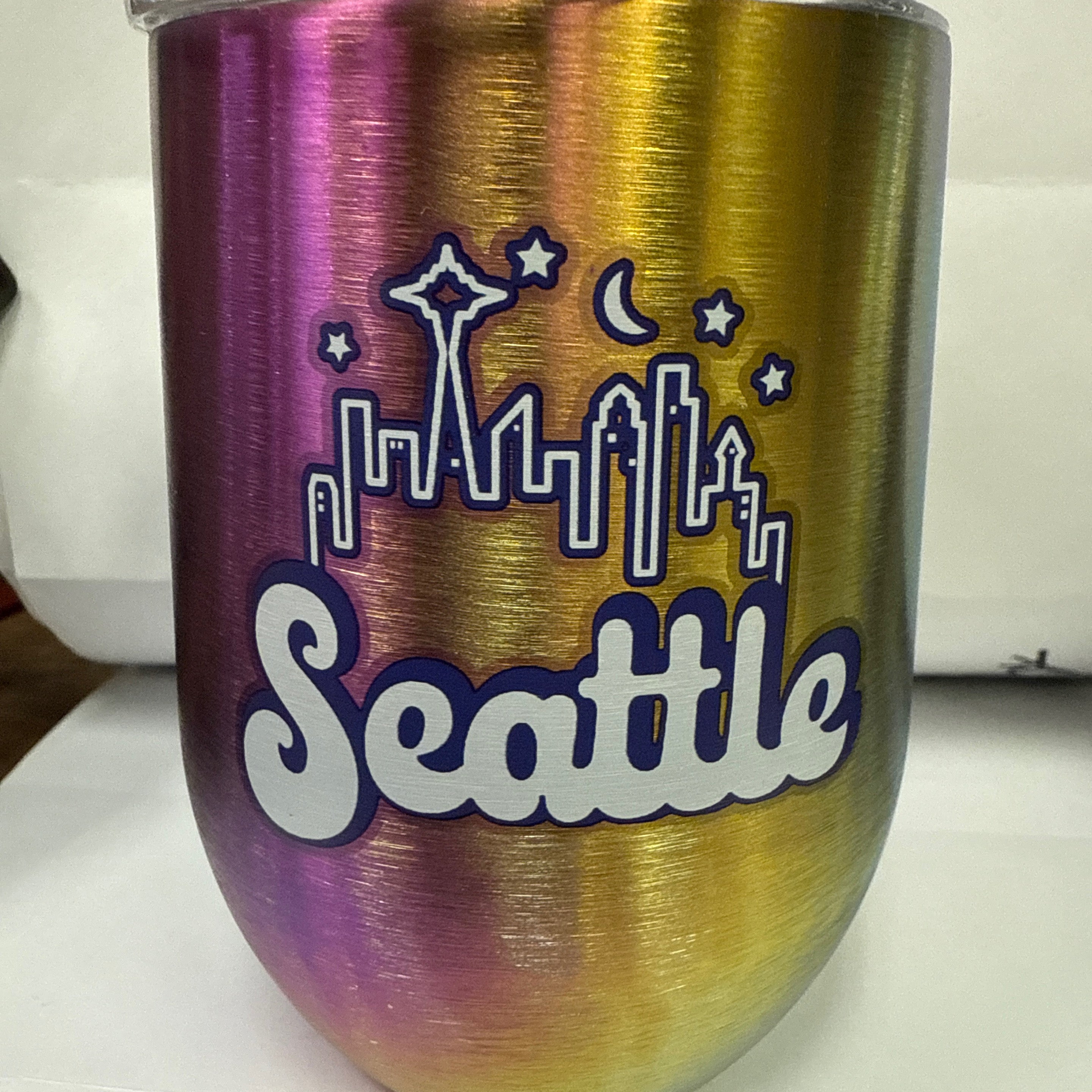 40036 Sea 12Oz Double Walled Wine Tumbler