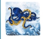 Quilling Card Quilled Deep Sea Octopus Card