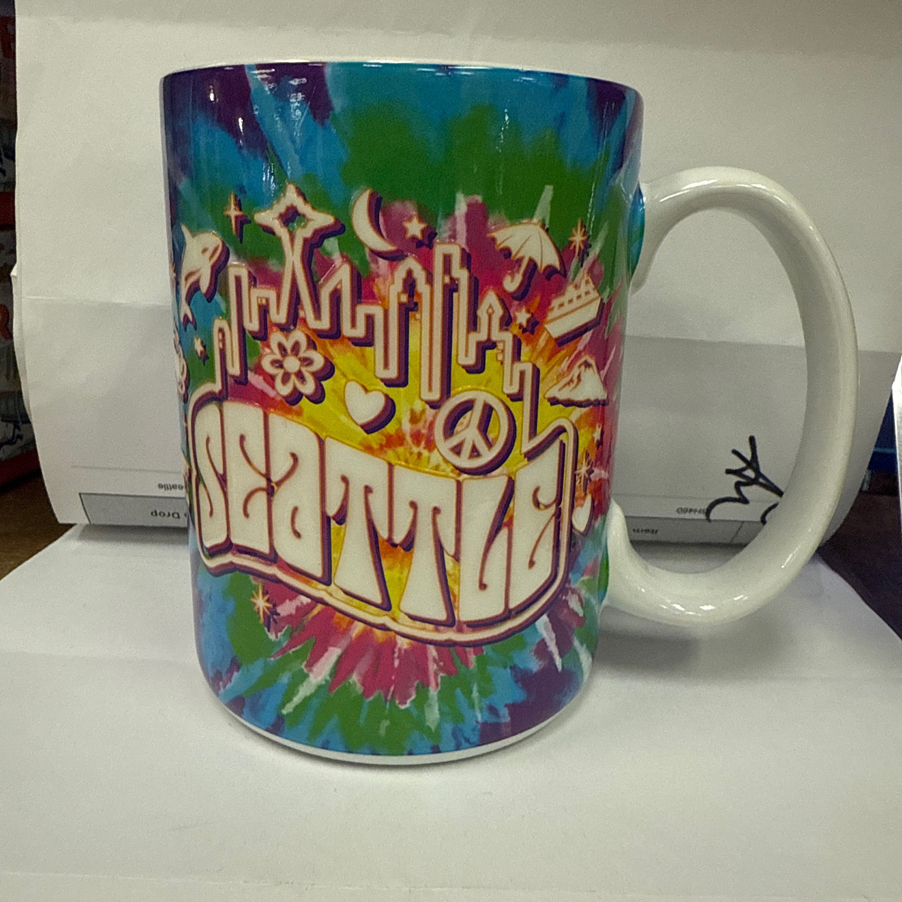 30273 26 Oz tie dye mug